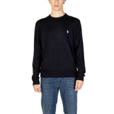 U.S. POLO ASSN. Black Cotton Sweater -   -  U.S. POLO ASSN..